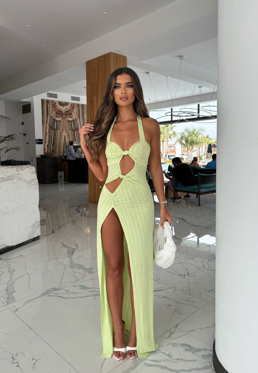 Valenzora | Midi dress with cut-out for women