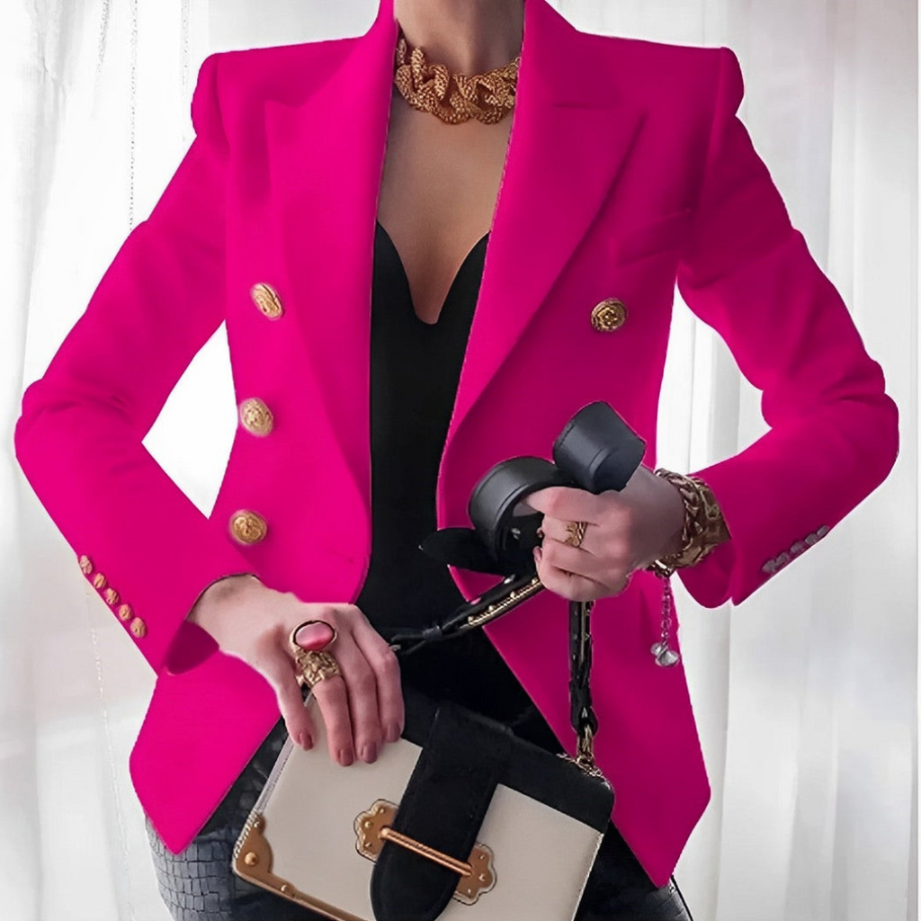 Valenzora | Double-breasted elegant blazer