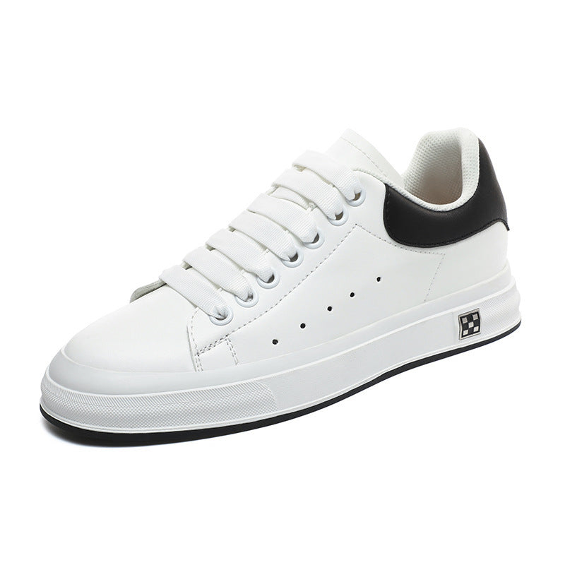 Valenzora | Sneakers mit Absatz: Bequeme Freizeitschuhe mit 6 cm verstecktem Absatz, aus Kunstleder, für Alltag & Business