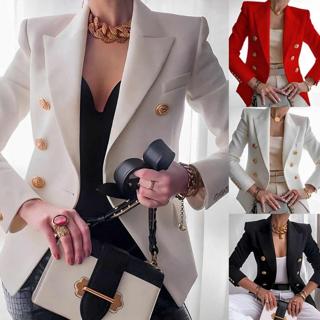Valenzora | Double-breasted elegant blazer
