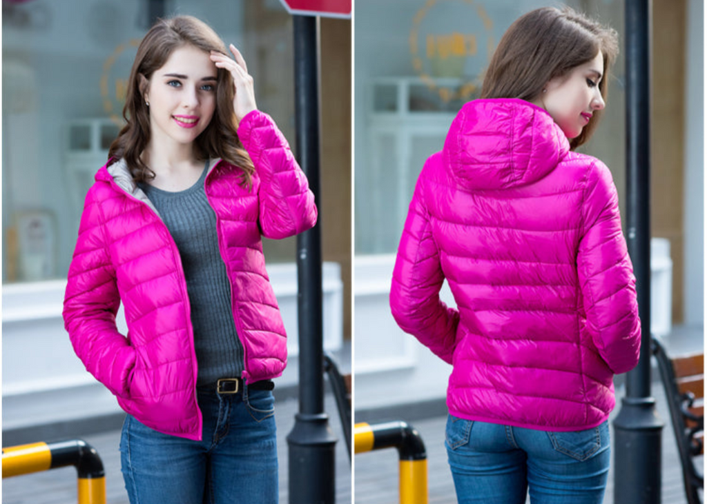 Valenzora | Wende-Daunenjacke für Damen