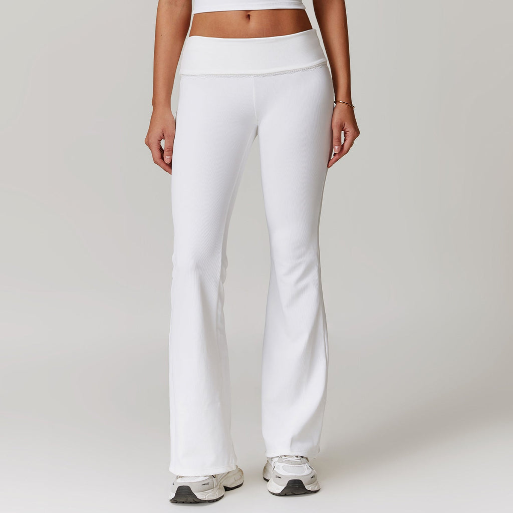 Valenzora | Elegante, eng anliegende Schlag-Yogahose