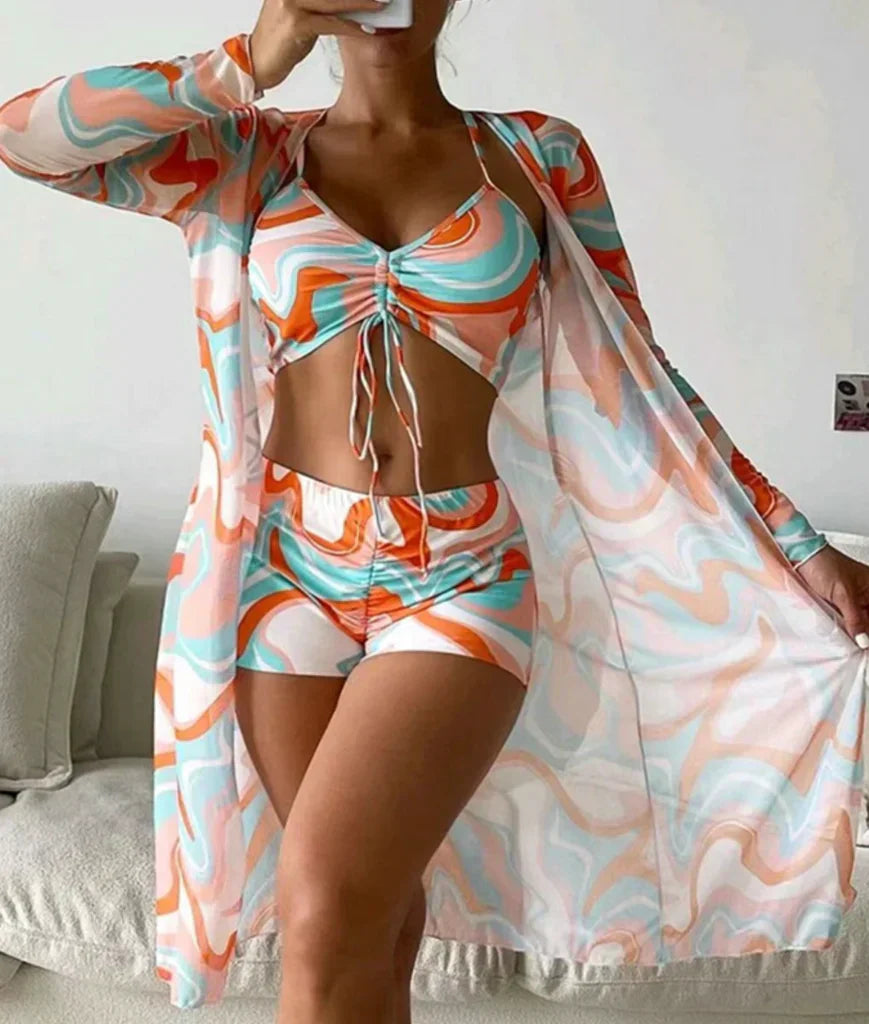Valenzora 1-teiliger Bikini-Set | Demi-Set
