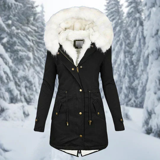 Warm winter jacket for women