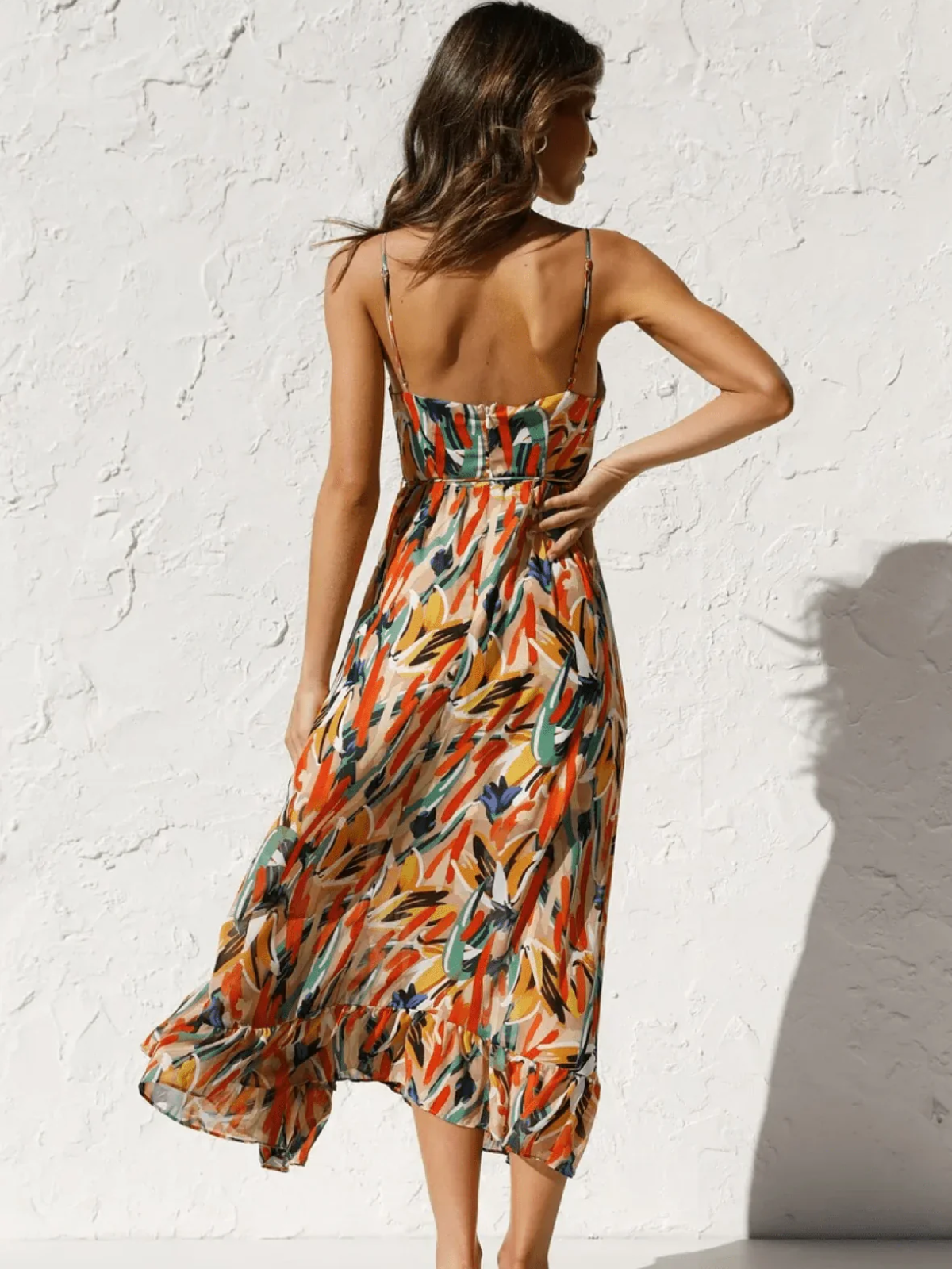 Serena™ - Colorful Midi Dress