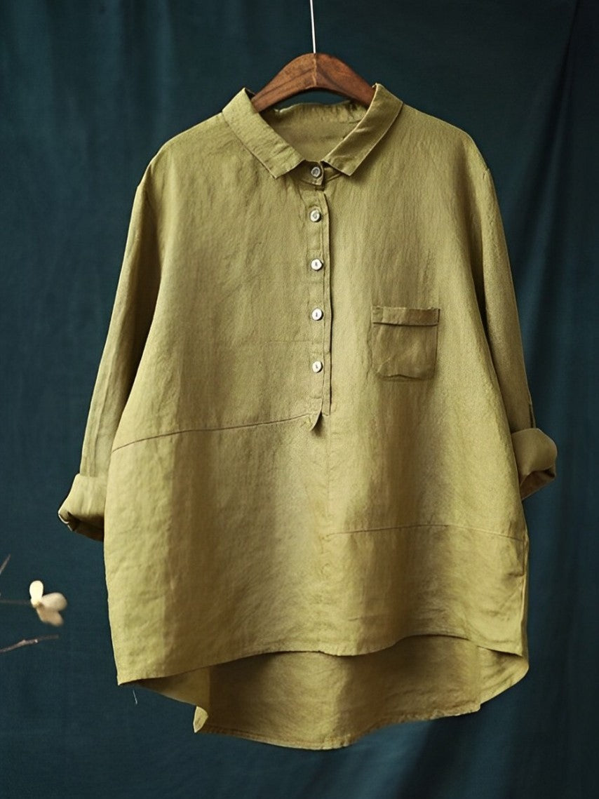 Valenzora | Stylish long-sleeved shirt for women