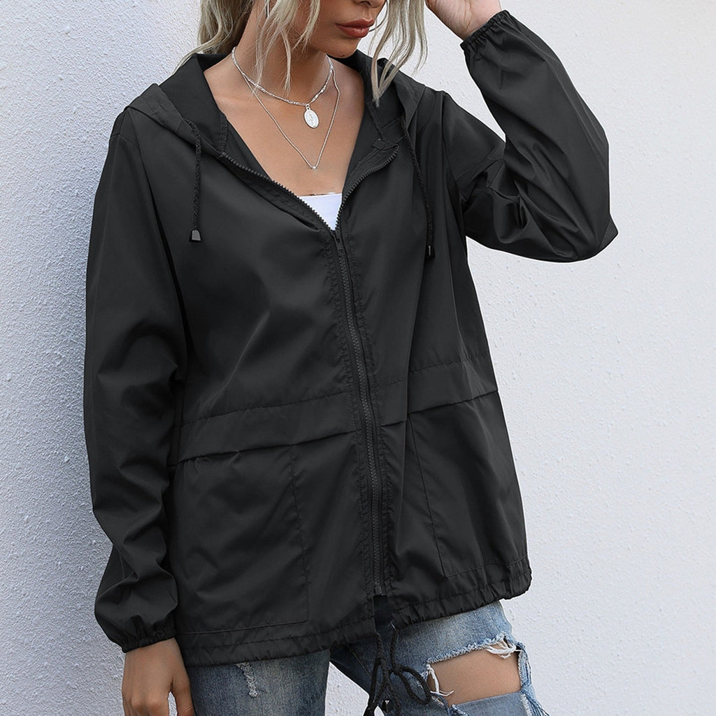 Valenzora Windbreaker | Winddichter Regenmantel für Damen