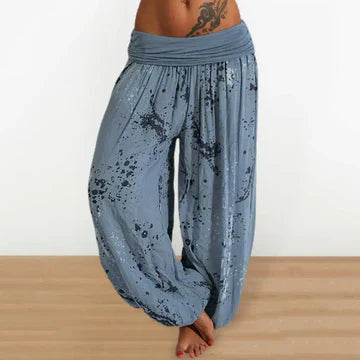 Valenzora | Women's Tie Dye Printed Trousers