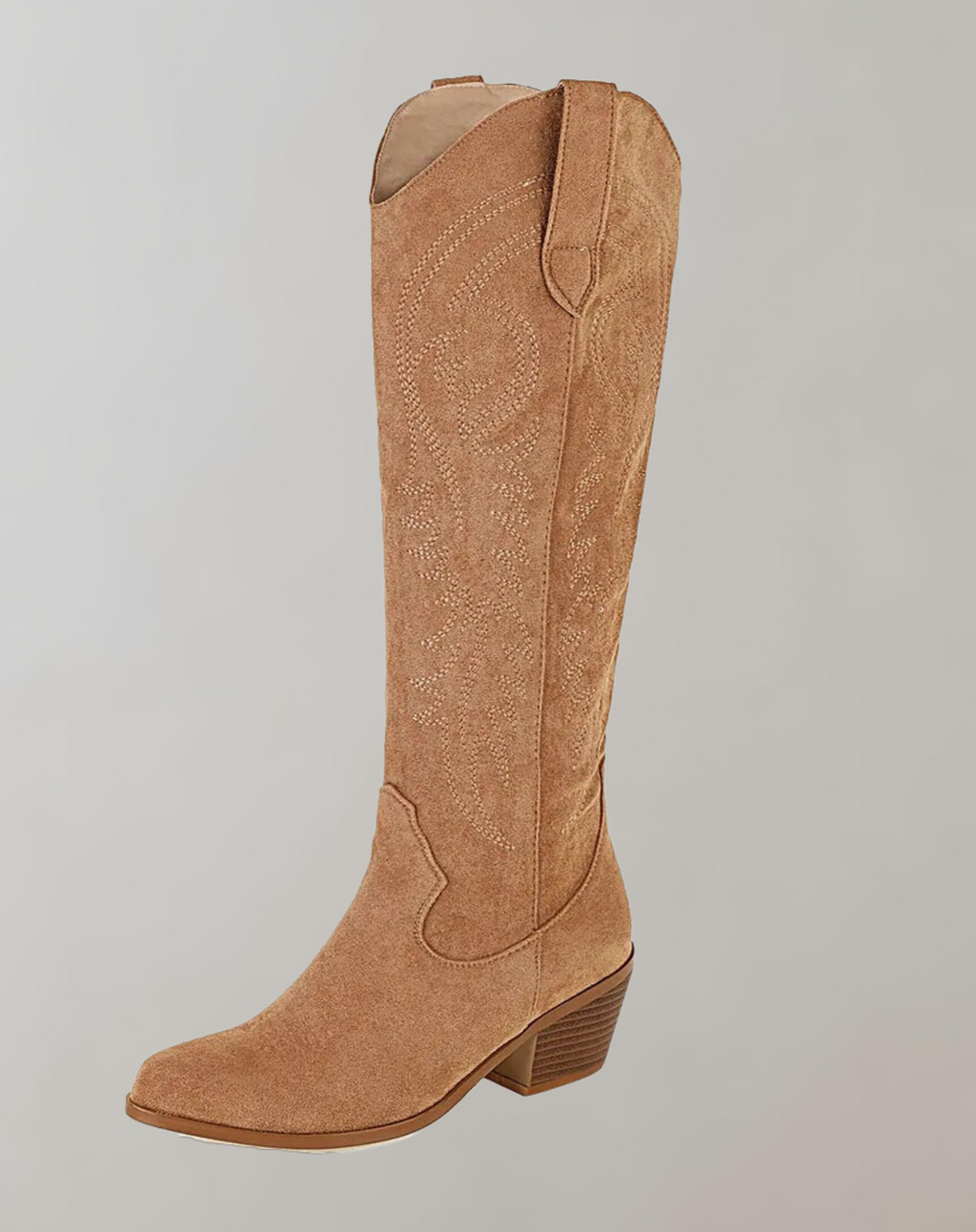 Valenzora | Bestickte kniehohe Westernstiefel