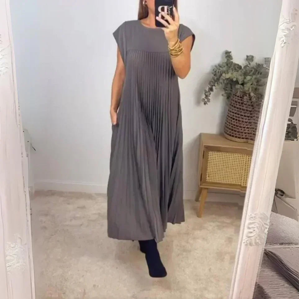 Valenzora | Leichtes und frisches Plisseekleid