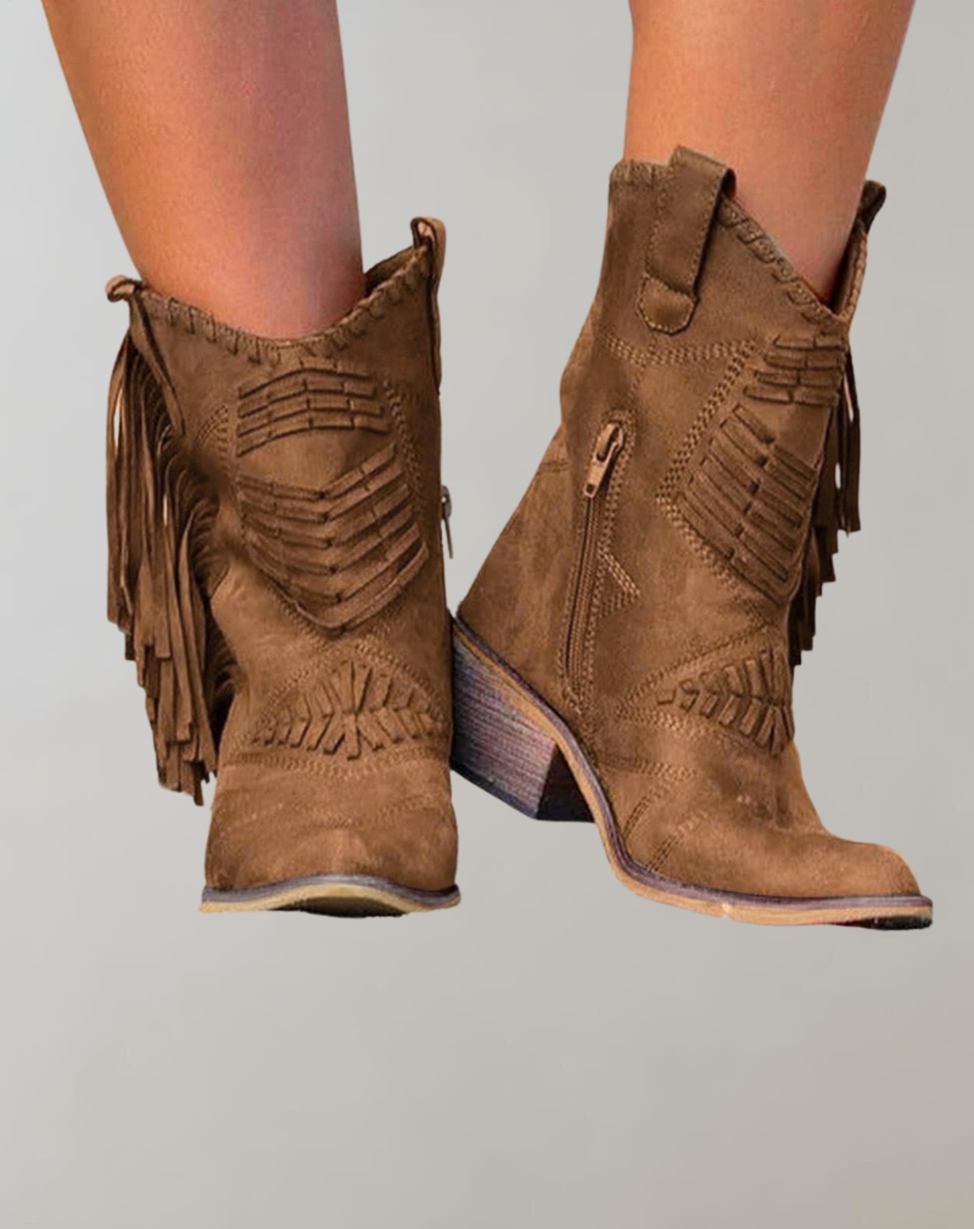 Valenzora | Western cowgirl fringe boots