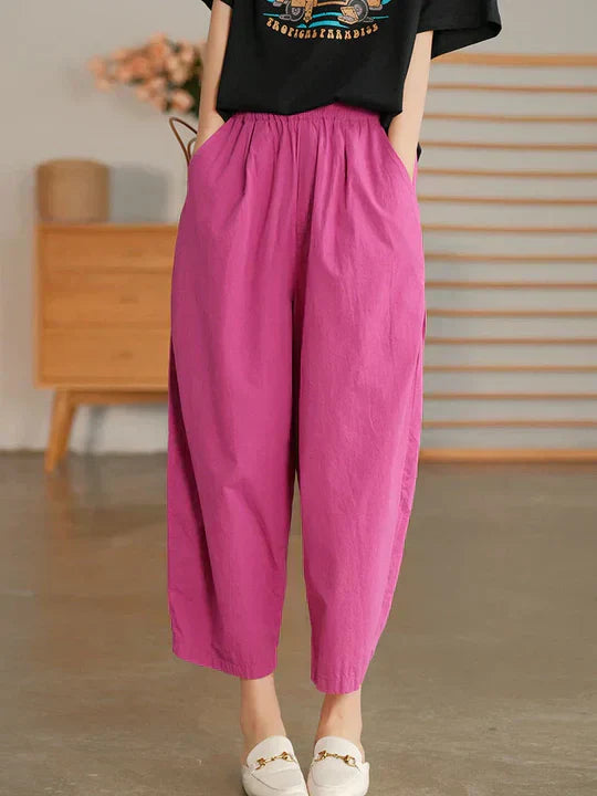 Valenzora | Cotton Summer Trousers