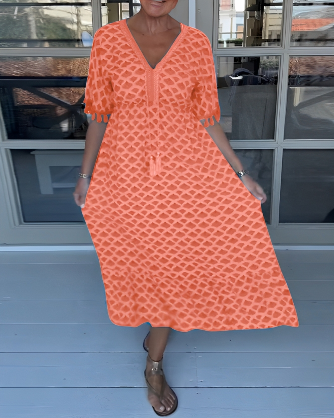 TiaMaria™ - Elegant high-waisted dress