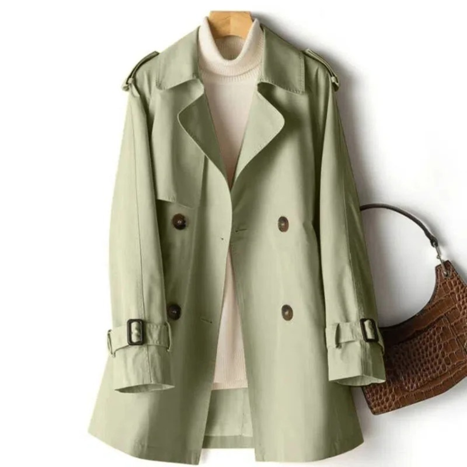 Valenzora | Casual women's trench coat
