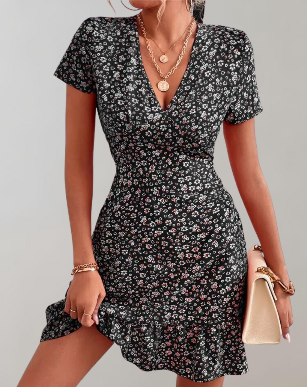 Valenzora - Summer short boho dress women