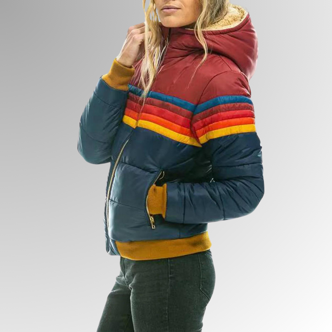 Valenzora | Freizeitjacke mit Reißverschluss und lebhaften Details