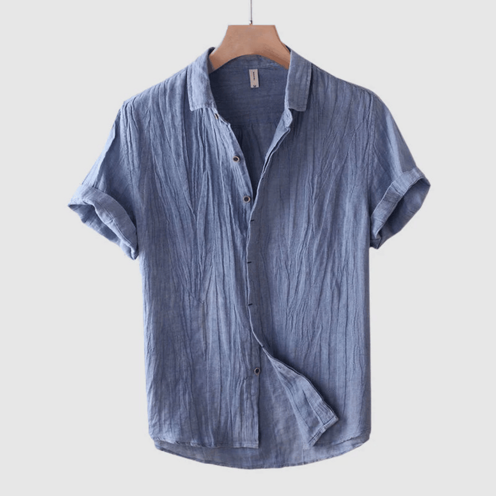 Valenzora | Short-sleeved linen shirt