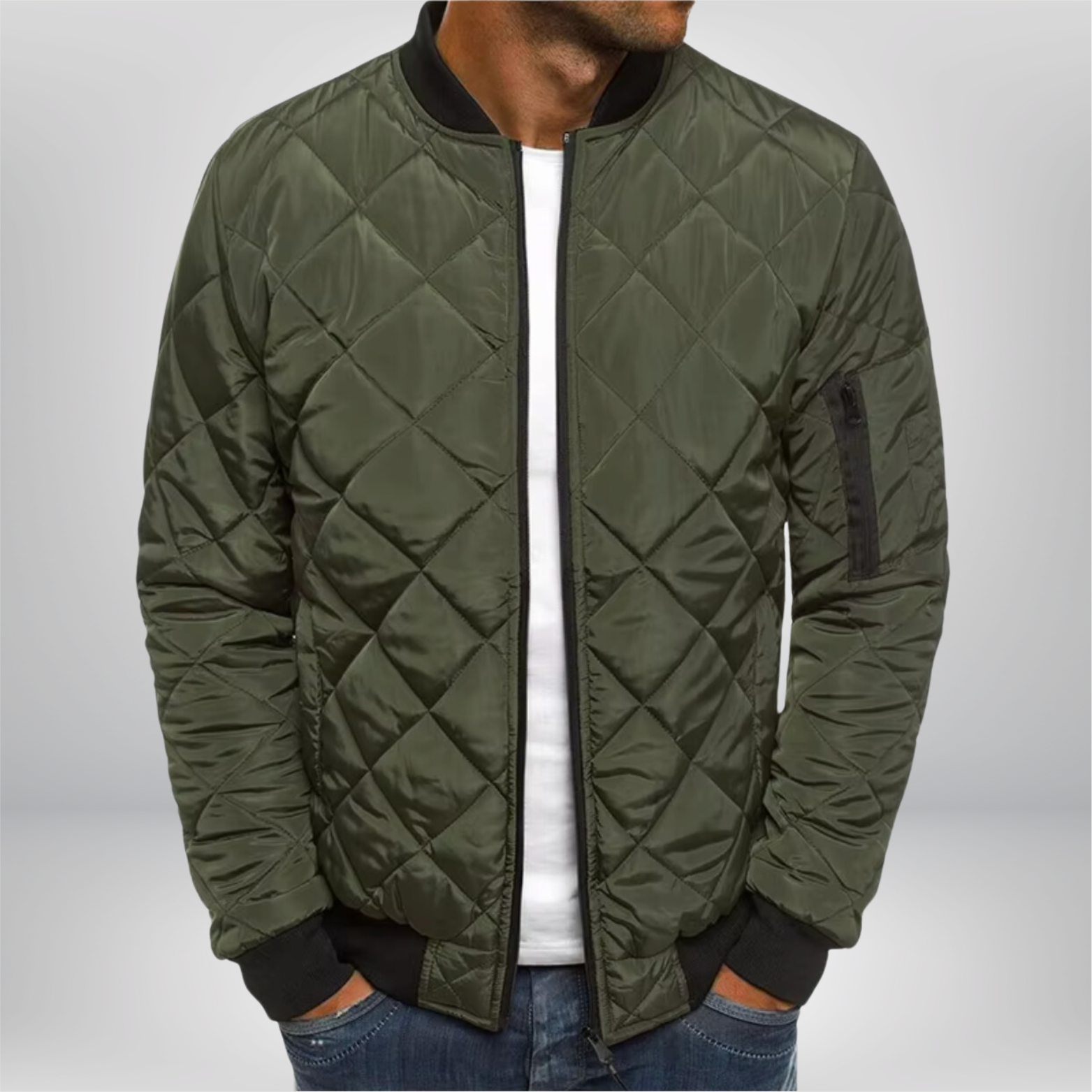 Valenzora | Wattierte Bomberjacke