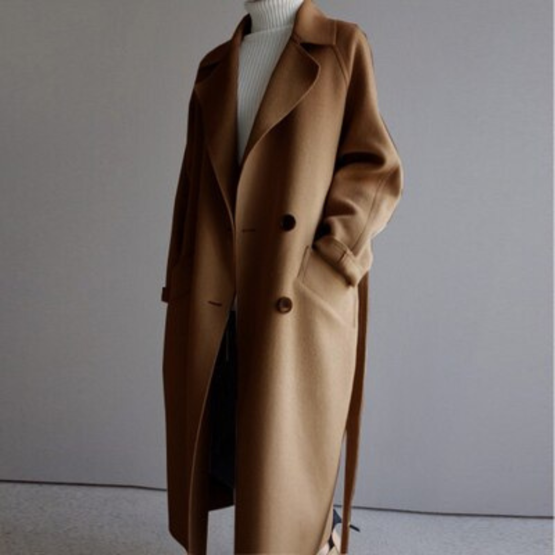 Valenzora | Long trench coat for women
