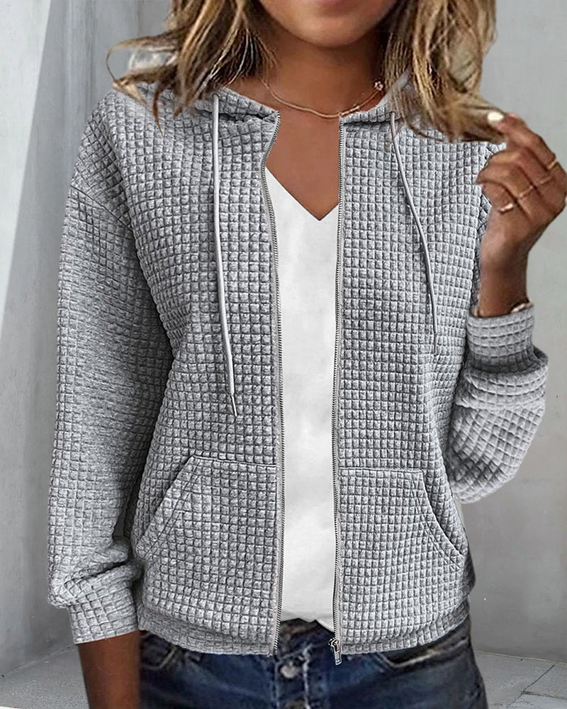Valenzora | Casual long-sleeved shirt with practical pockets