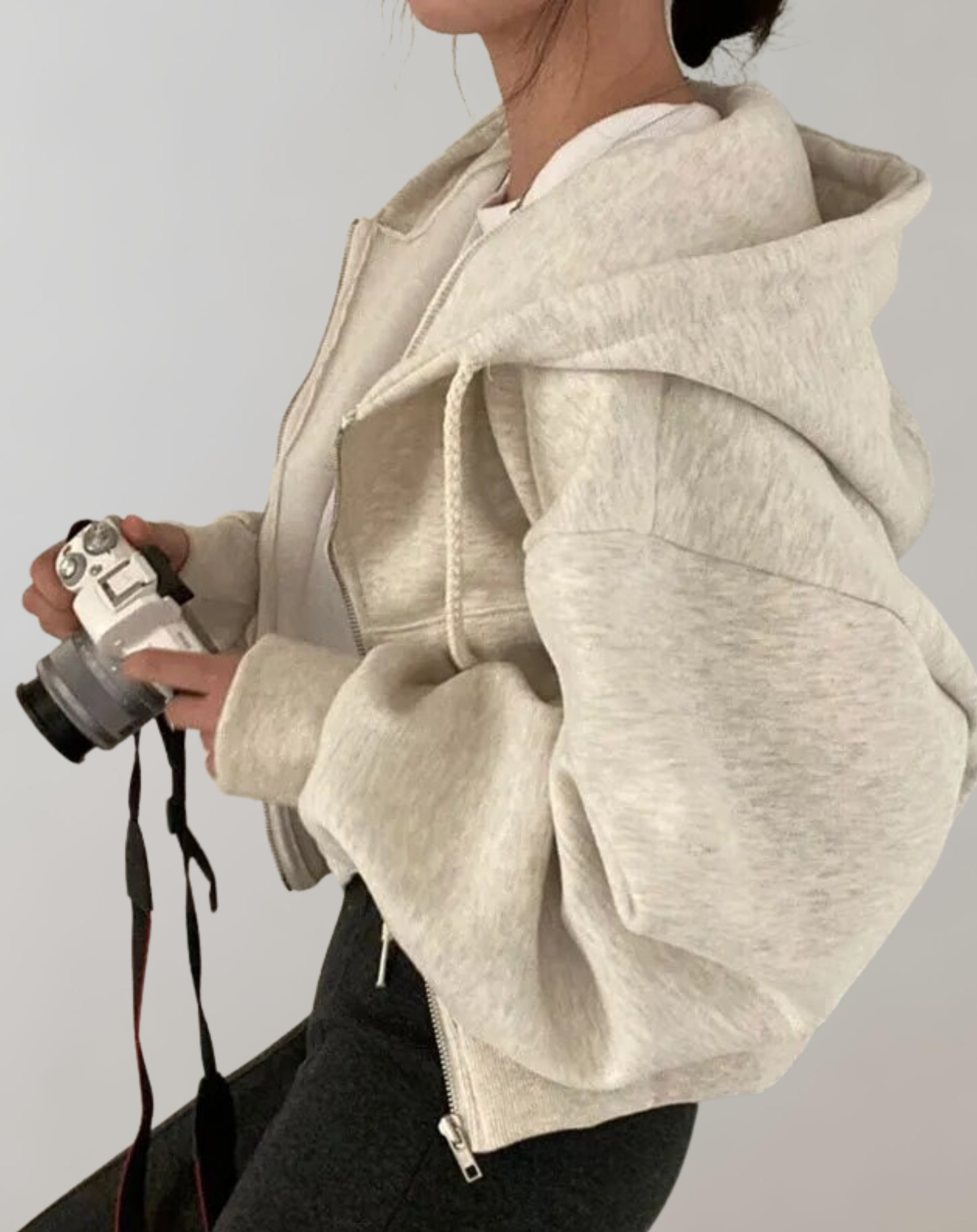 Valenzora – Damen Kapuzenpullover einfarbig