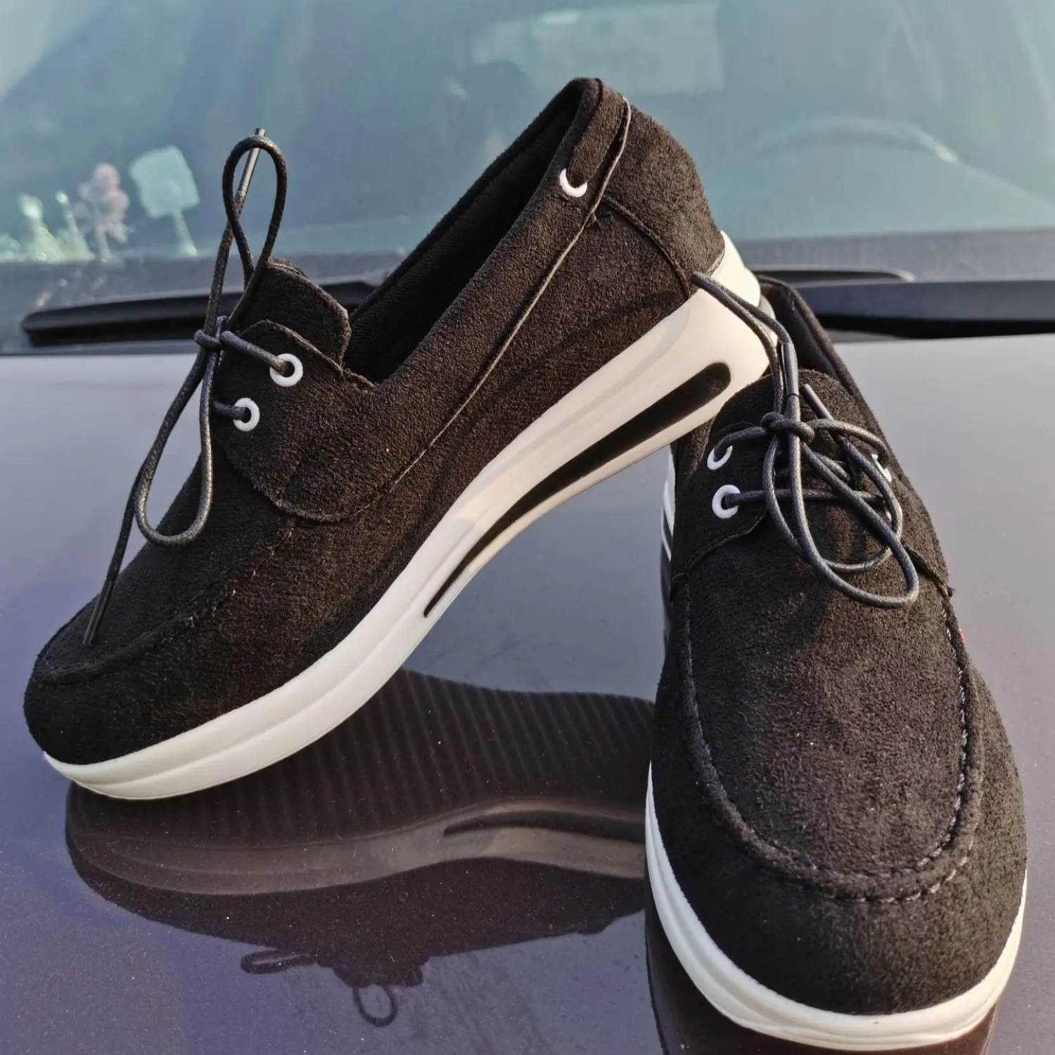 Valenzora – Women's slippers made of non-slip suede