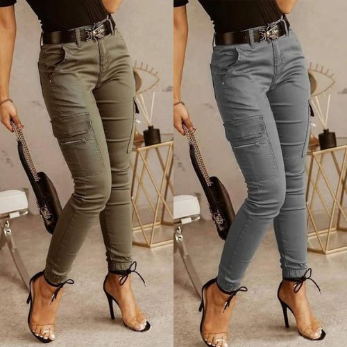 Valenzora | Trendige Cargo-Jeans für Damen – modern und bequem