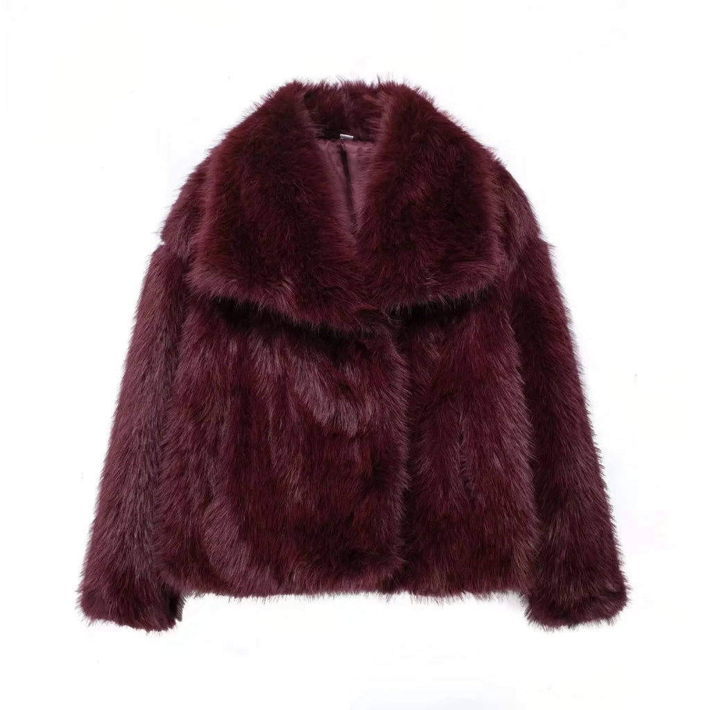 Valenzora | Flauschige Pelzjacke für den Winter
