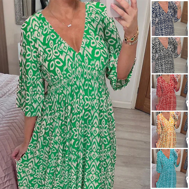 Valenzora | Fashionable women's dress with print