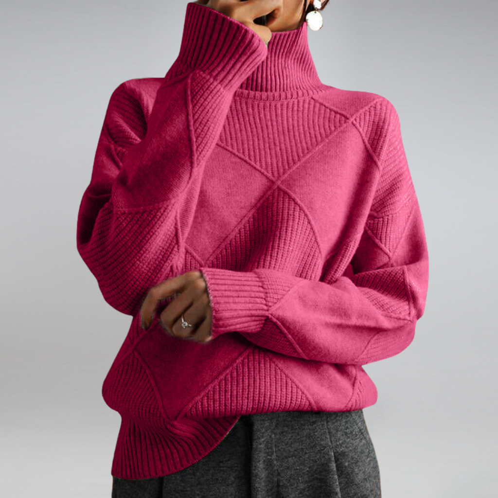 Stylish turtleneck sweaters