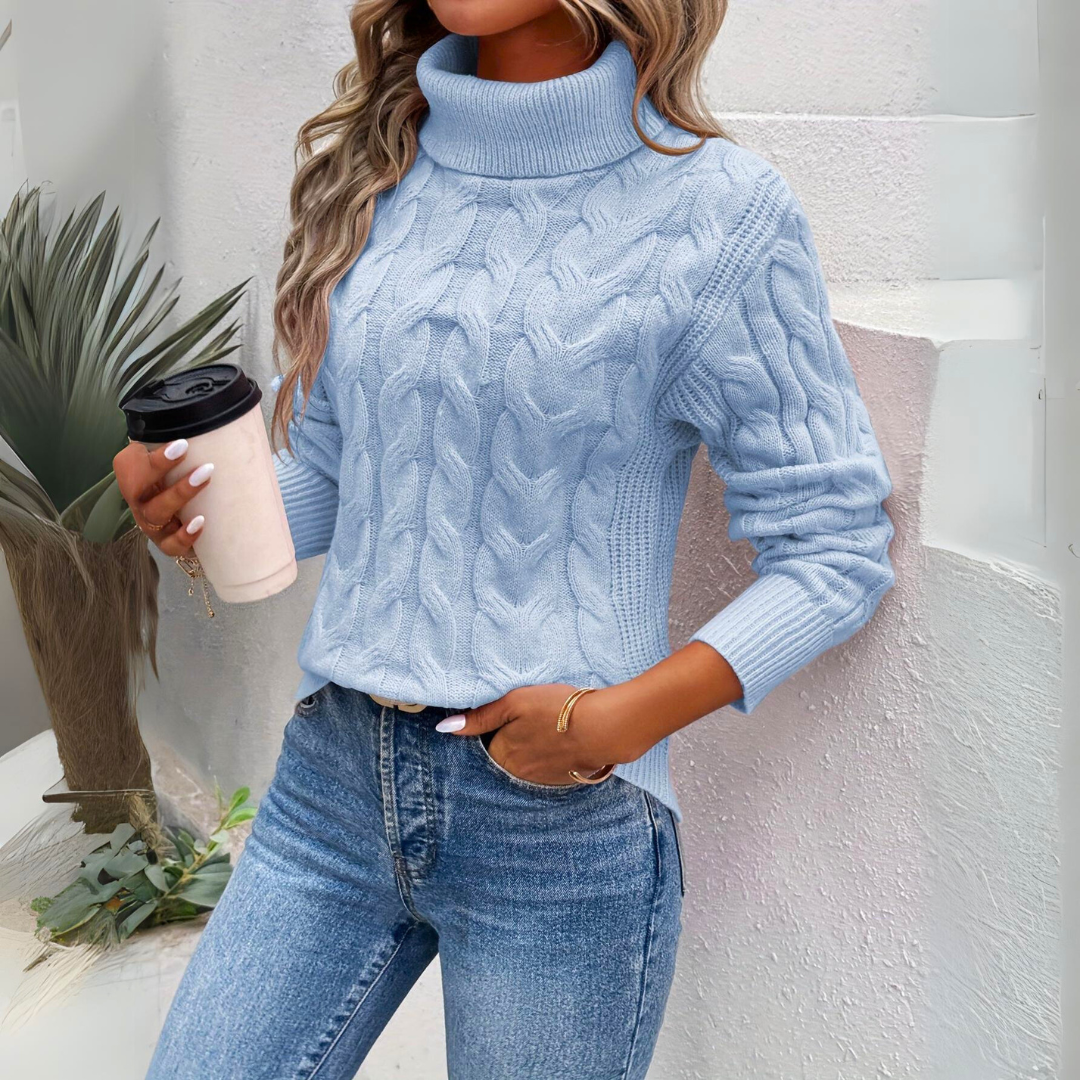 Valenzora | Knit turtleneck sweater