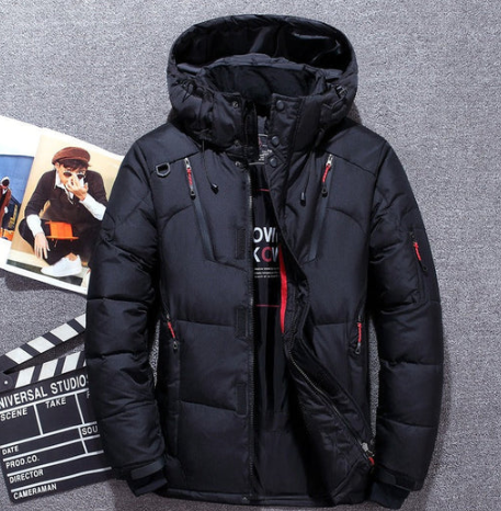 Luxurious down jacket