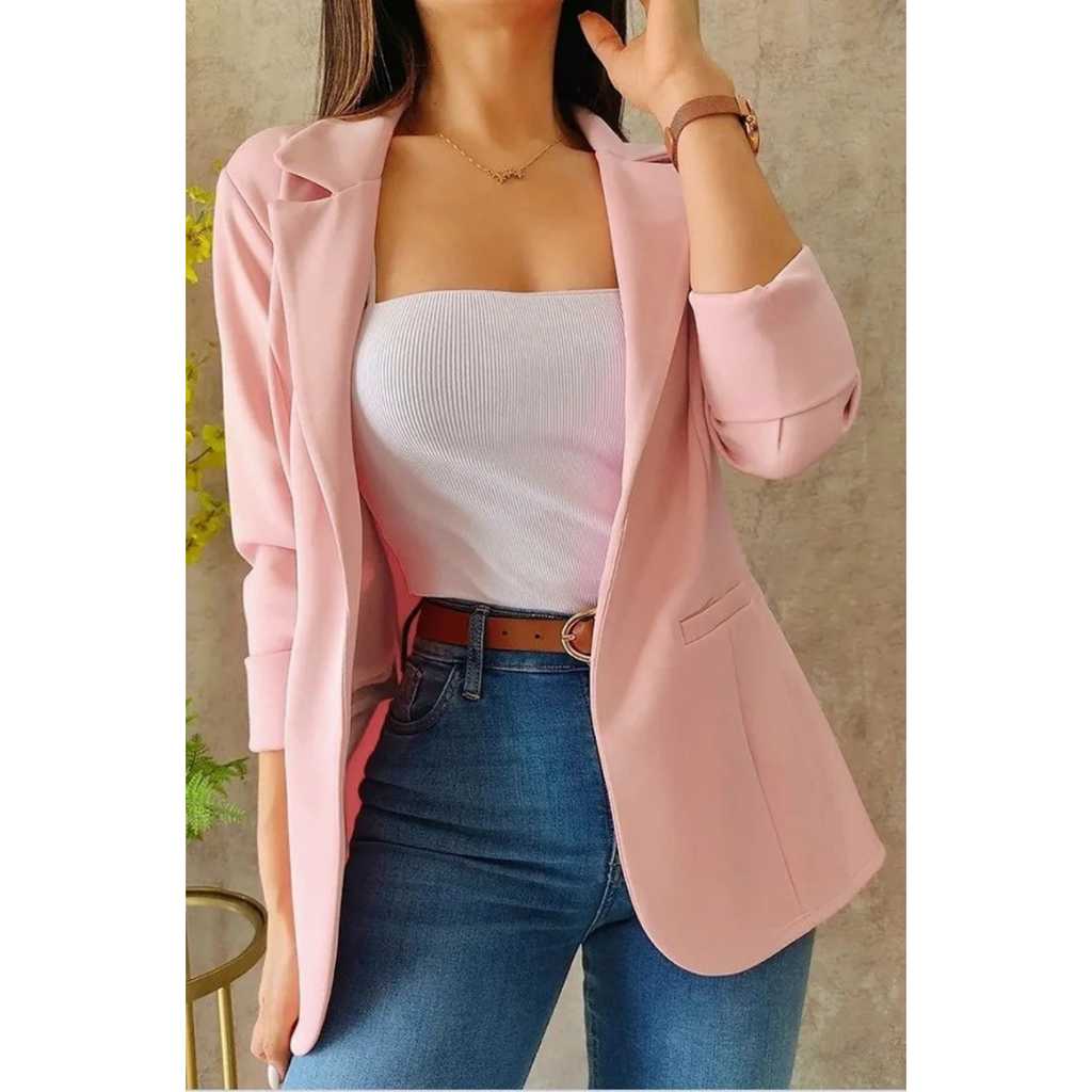 Valenzora – Vintage women's blazer without buckle