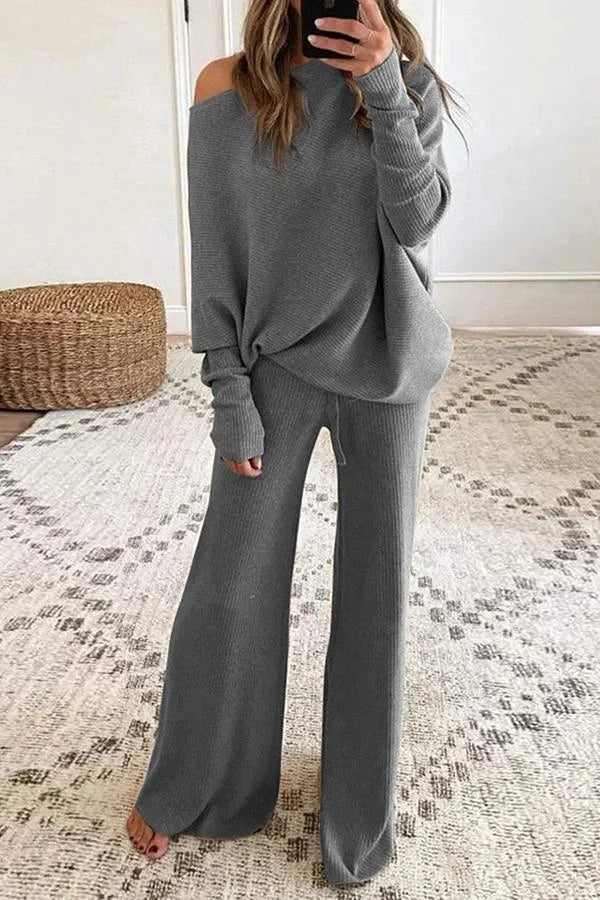 Valenzora | En-Skulder Strickanzug für Damen