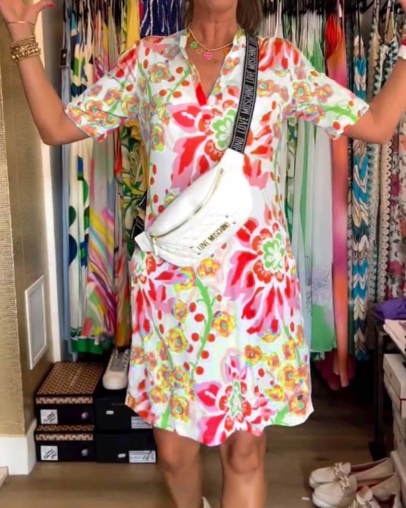 Valenzora | Women's Floral Pattern Dress