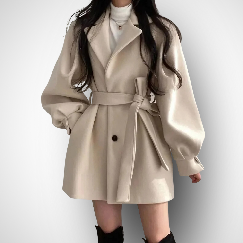 Einfaches und stilvolles Winterkleid