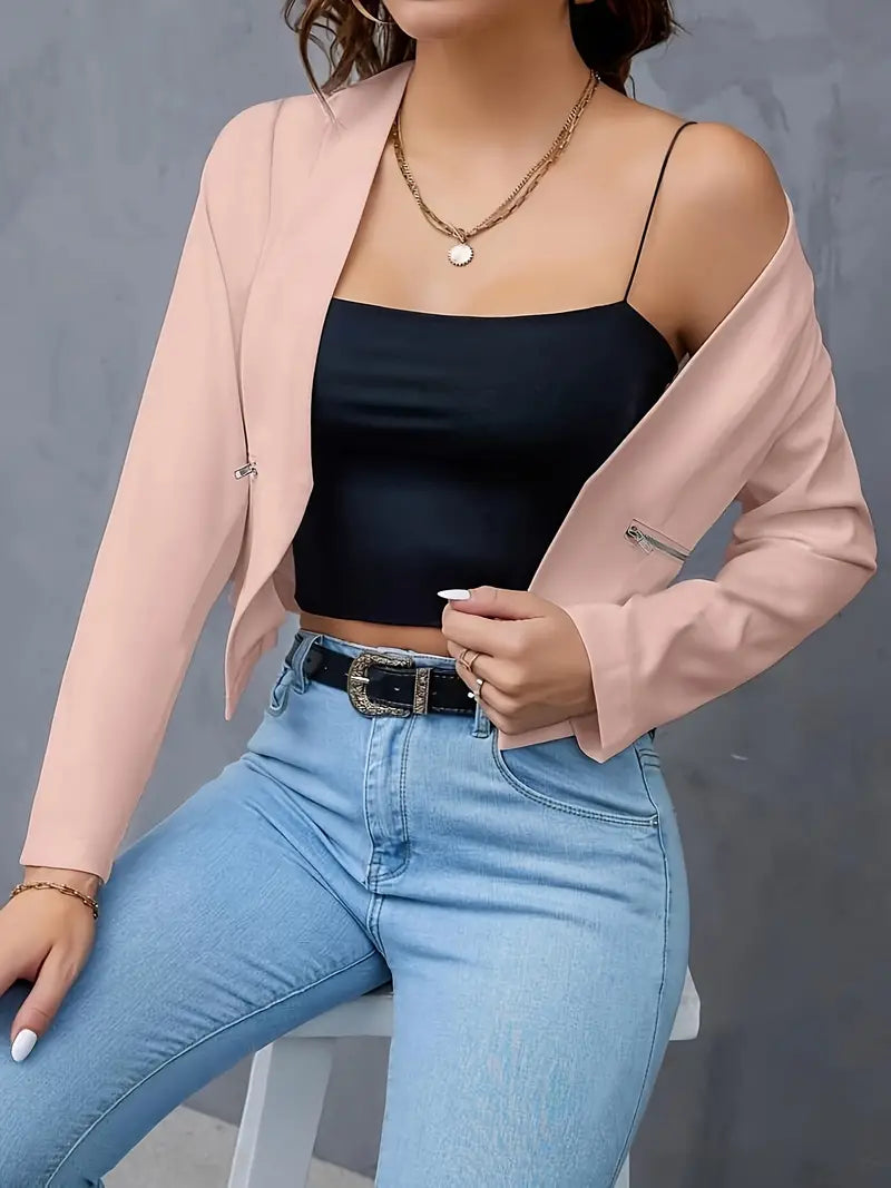 Valenzora | Blazer with zip pockets