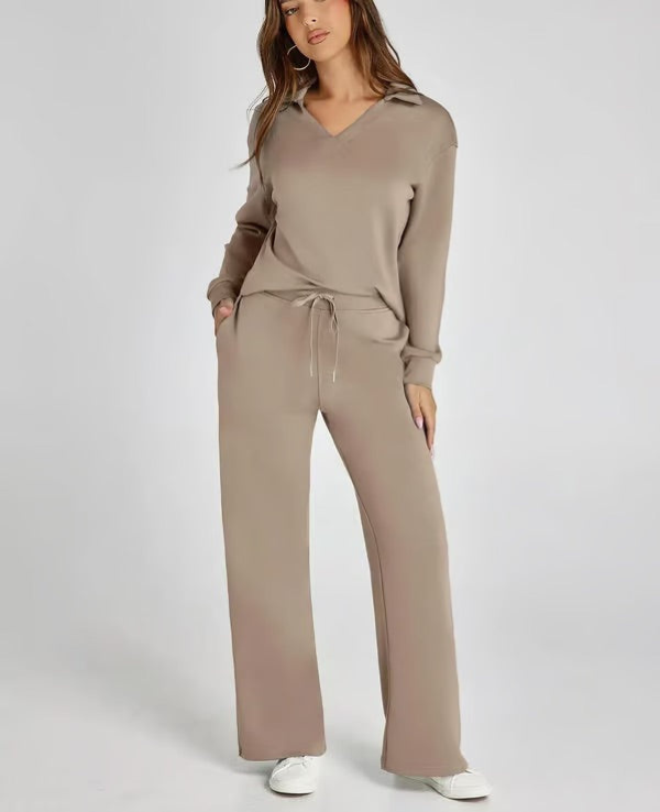 Valenzora | Women's Two-Piece Set: Comfortable & Trendy Look for Women