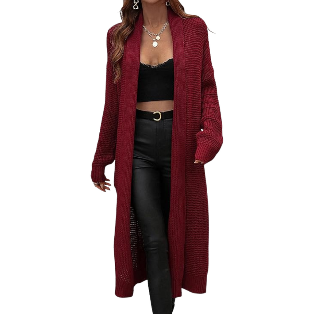 Valenzora | Long Open Cardigan for Women