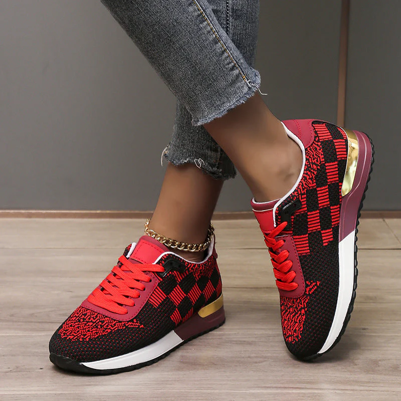 Valenzora | Women's Sneakers Comfortable Running Shoes with Non-Slip Sole and Modern Design