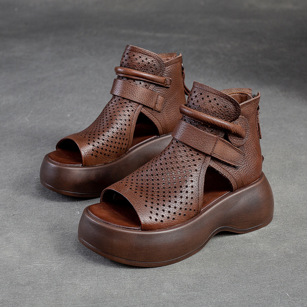 Valenzora | Leather Sandals for Orthopedic Needs