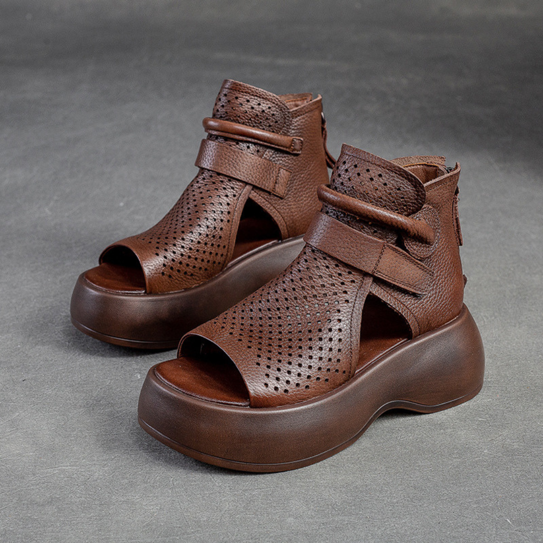 Valenzora | Leather Sandals for Orthopedic Needs