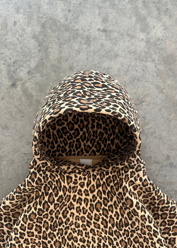 Valenzora | Hoodie und Jogginghose im Leopardenmuster für Damen