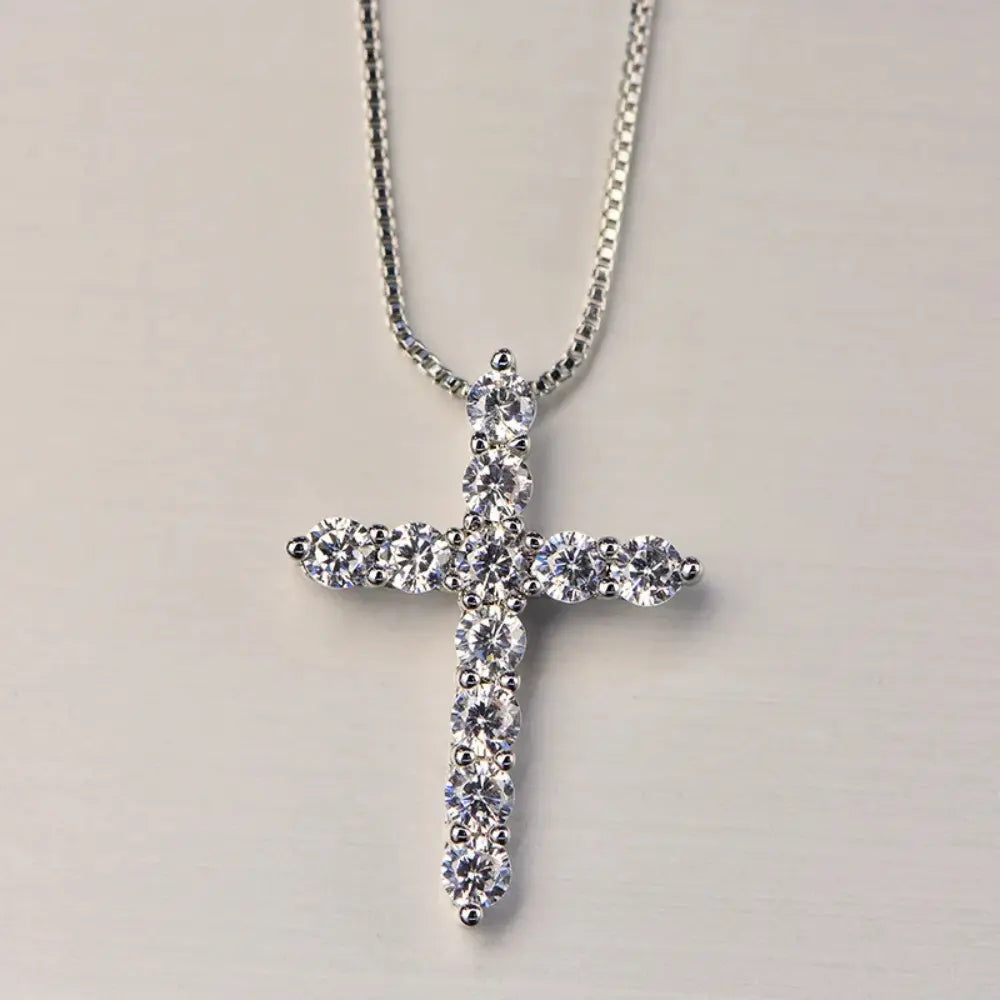 Valenzora | 925 Sterling Silber Kreuz-Anhänger