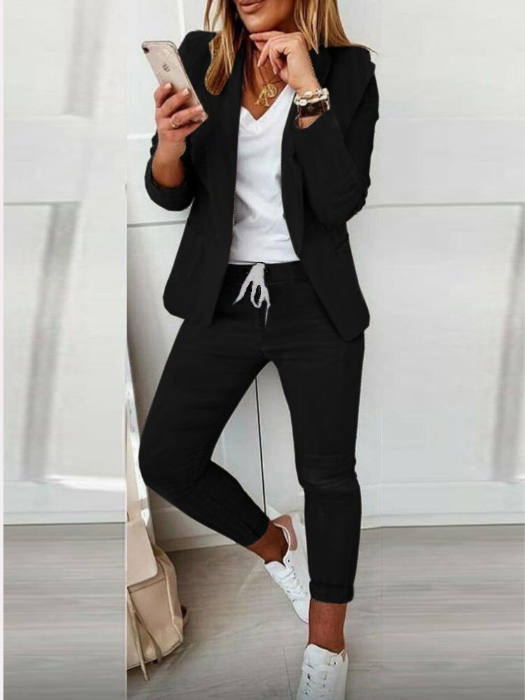 Valenzora | Elegantes Blazer-Set (BLAZER + HOSE)