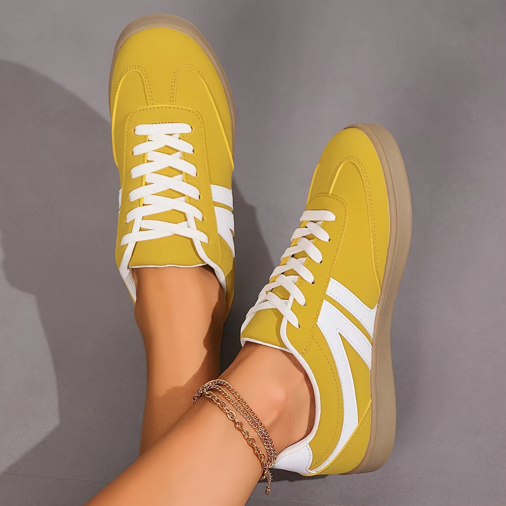 Valenzora | Comfortable women's sneakers in solid colors