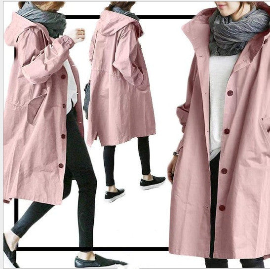 Valenzora | Trenchcoat mit Kapuze