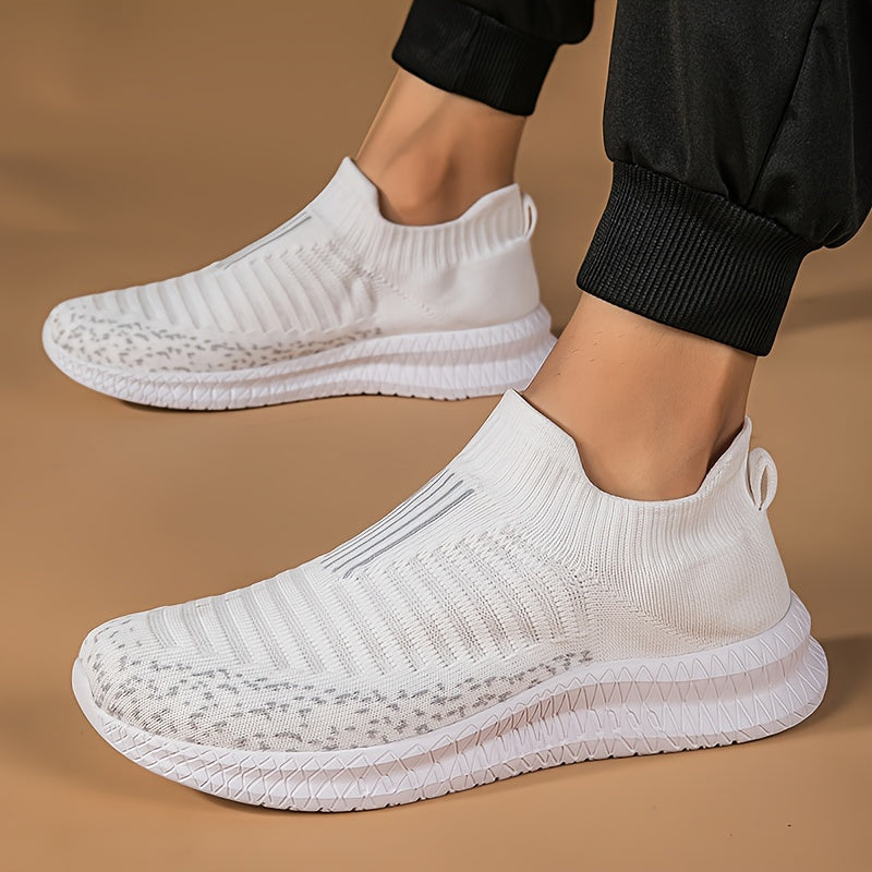 Valenzora | Breathable slip-on sneakers with knit upper