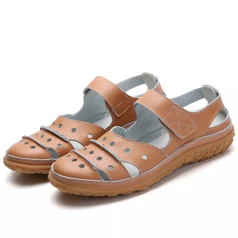 Valenzora | Orthopedic spring sandals with Velcro closure