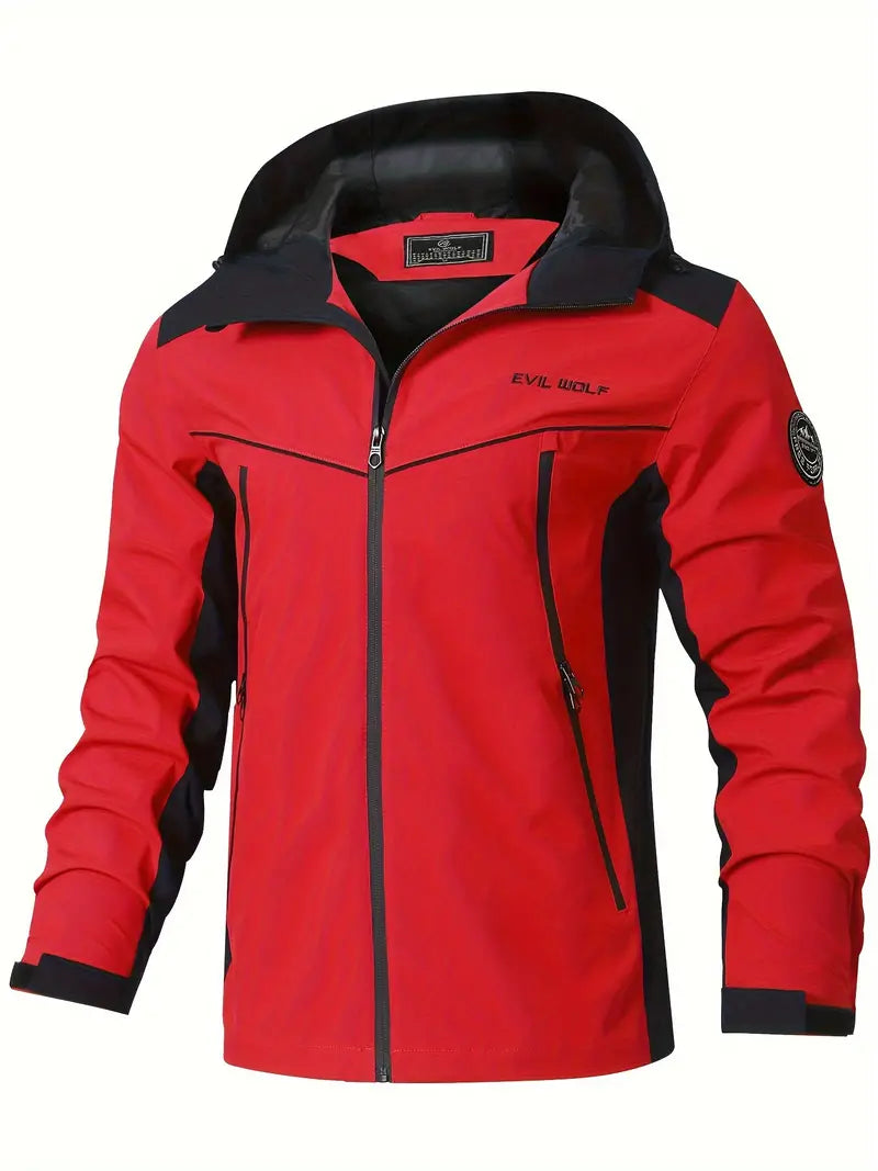 Valenzora | Wasserdichte Outdoorjacke mit reflektierendem Design